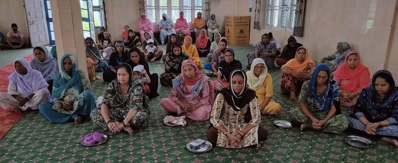 Sangrand Day was celebrated at Gurdwara Guru Ravidas Ji in Mubarakpur.